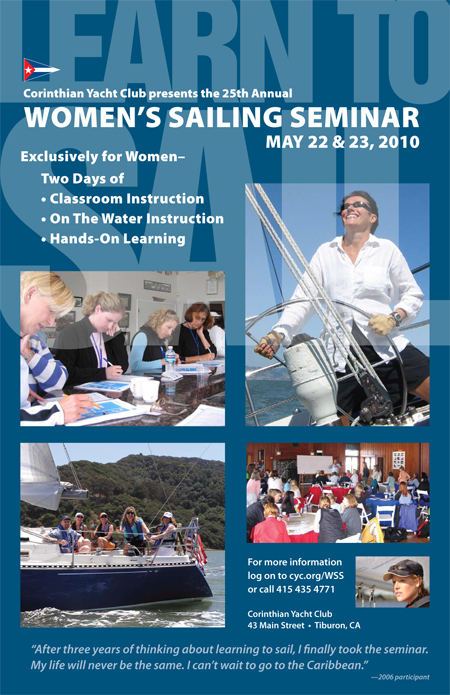 Womens Sailing Seminar Poster